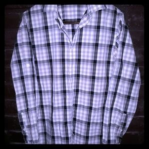 Michael Kors plaid shirt Roll Up Long Sleeve